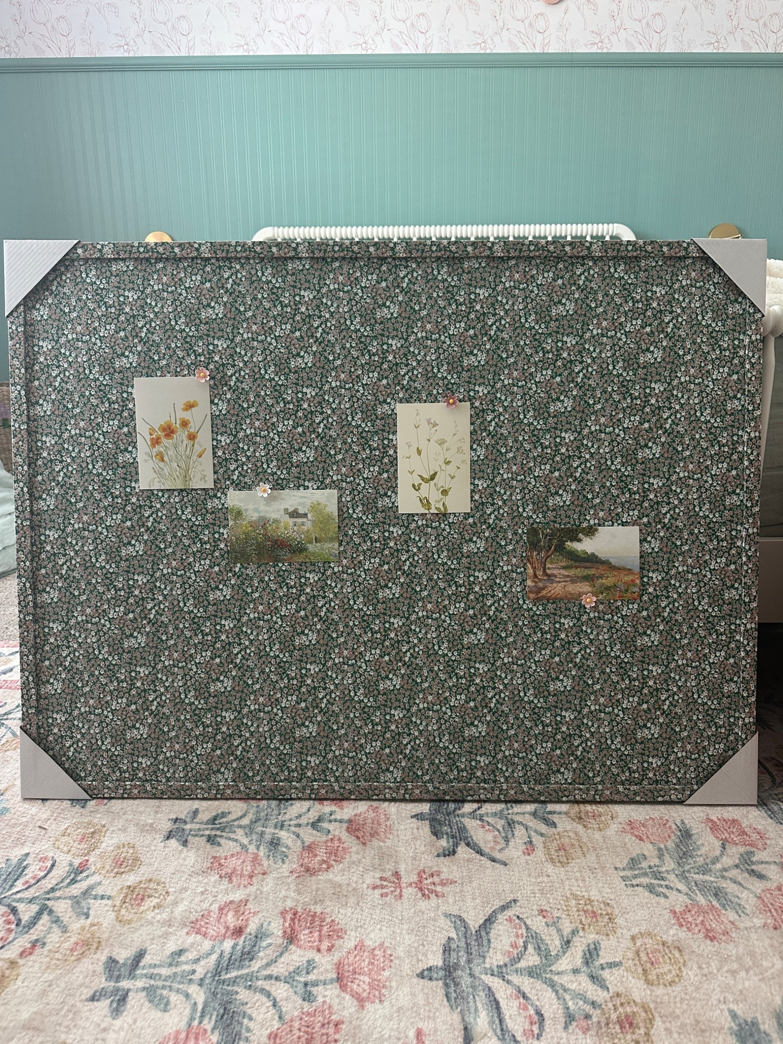 This adorable floral pinboard is finally back in stock at Target! 
It’s the cutest piece for a girls room or college dorm! 

#LTKFindsUnder100 #LTKHome #LTKSaleAlert