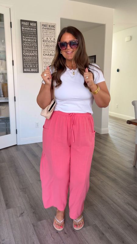 Spring outfit, summer outfit, vacation outfit, travel outfit, mom style, comfy outfit, elevated basics, midsize, Amazon finds, size 12, size 14

Shirt, XL
Pants, Large

#LTKfindsunder50 #LTKVideo #LTKmidsize