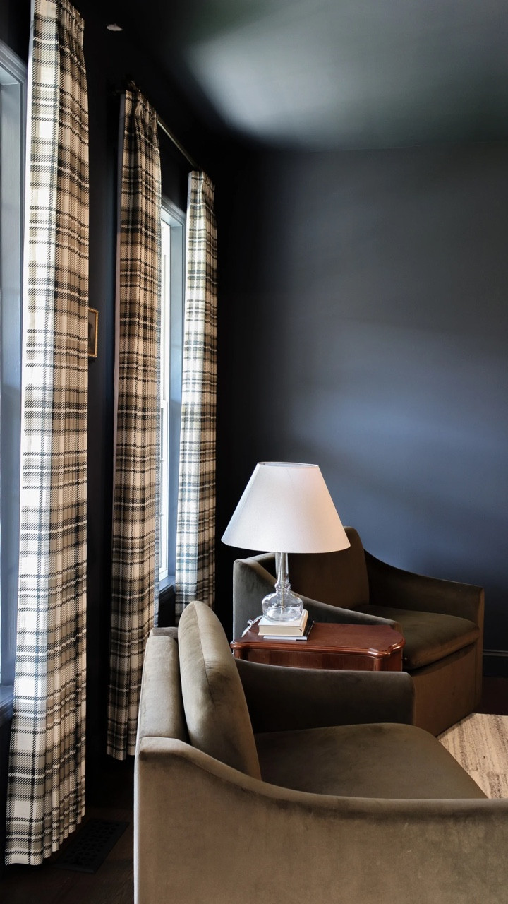Is this pattern not the most perfect vibe?! 🤌🏻 save this post for inspo, but I’m loving these plaid drapes paired with the moody blue walls! Comment below and I’ll send you my automatic discount link to @twopagescurtains to save 20% off your order!

Men’s timeless home office ideas

#LTKMens #LTKHome