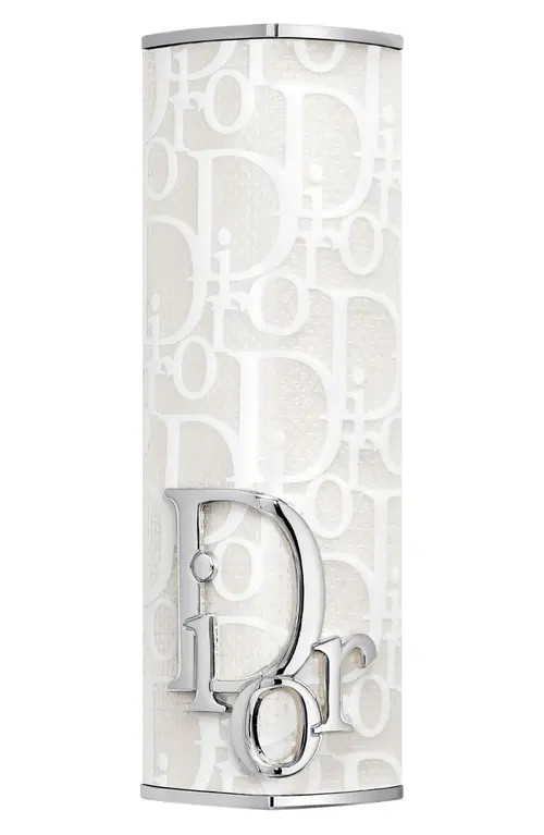 DIOR Addict Refillable Couture Lipstick Case in White Canvas at Nordstrom | Nordstrom