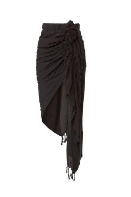 Black Tulum Skirt | Rent the Runway