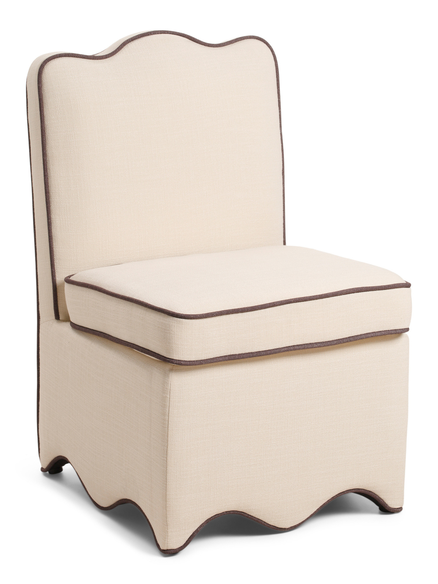 21x34.5 Scalloped Bottom Skirt Anywhere Chair | Kitchen & Dining Room | Marshalls | Marshalls