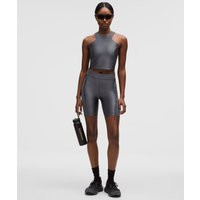 Satin Shine Panelled High-Rise Short 8 | Lululemon (US)