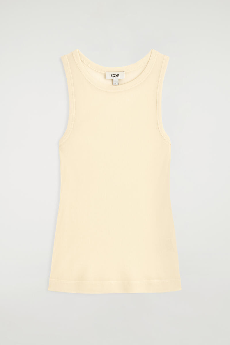 Ribbed Silk Tank Top | COS (US)