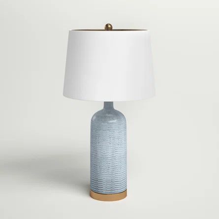 Sand & Stable Sevan 27" Blue/Gold Table Lamp | Wayfair | Wayfair North America