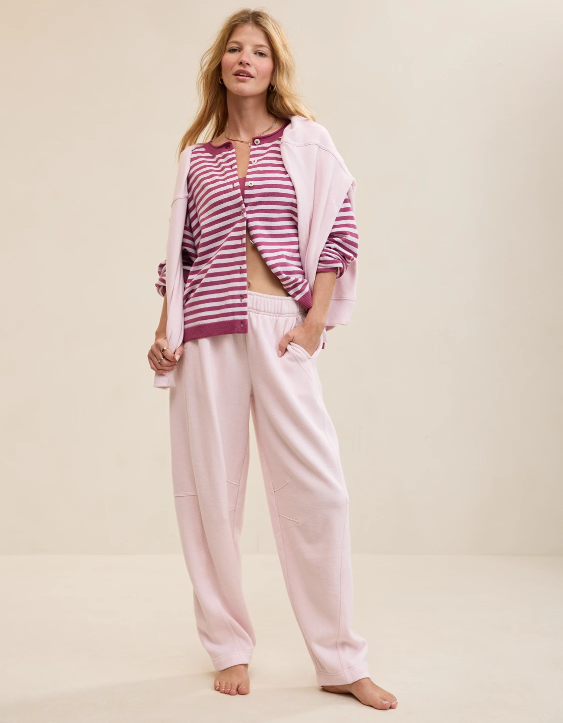 Aerie Oh Zip! Barrel Pant | Aerie