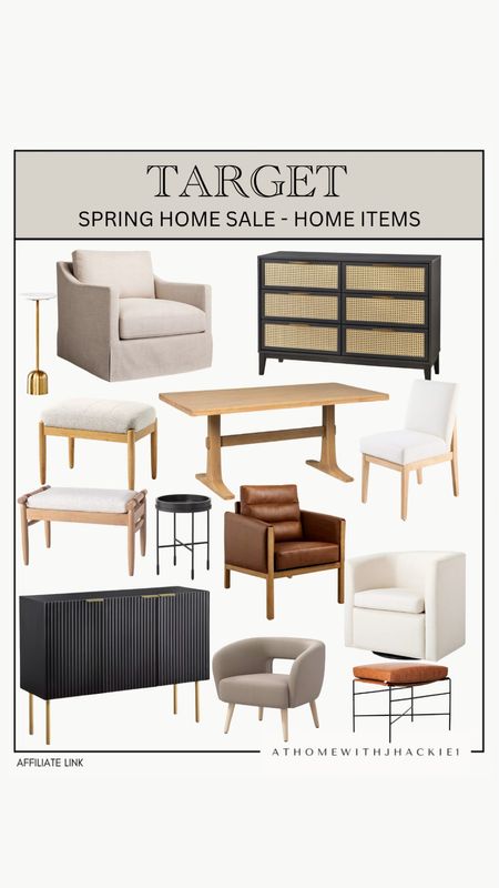 Target Spring sale home items, target Spring sale, accent, furniture, accent chair, linen chair, dresser, sideboard, buffet, living room, furniture, dining room, furniture, dining room table.

#LTKsalealert #LTKstyletip #LTKhome