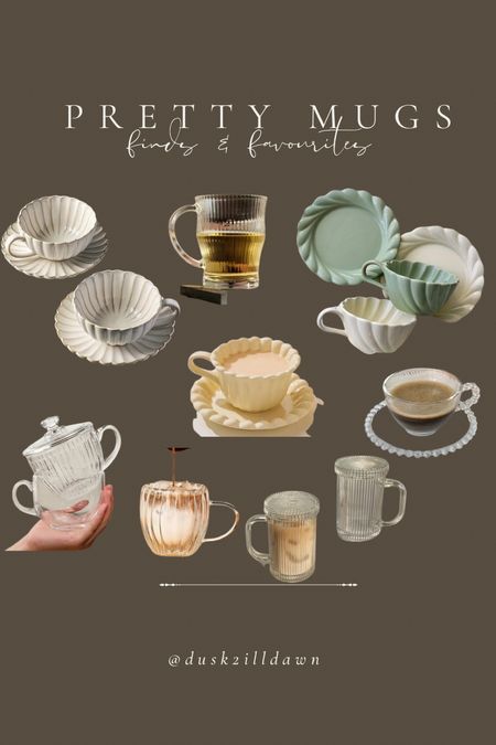 Pretty & unique looking mugs



#coffee#coffeemug#ceramics#myfinds#vintagemugs#coffeelover


#LTKstyletip #LTKhome #LTKSeasonal