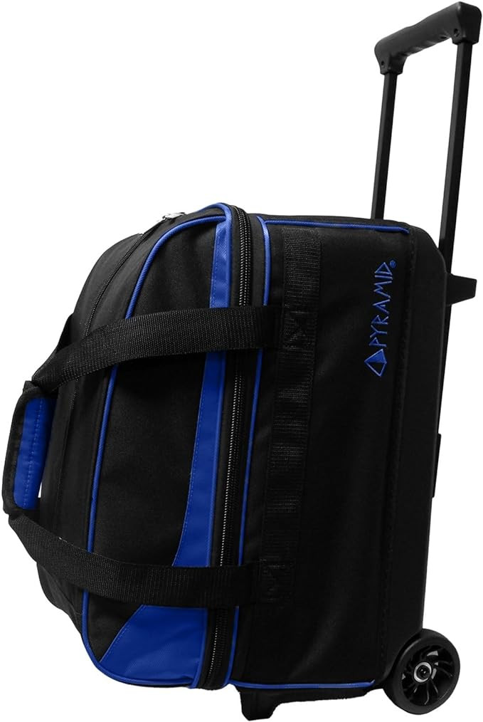 Pyramid Prime Double Roller 2 Ball Bowling Bag with Large Separate Compartment for Bowling Shoes ... | Amazon (US)