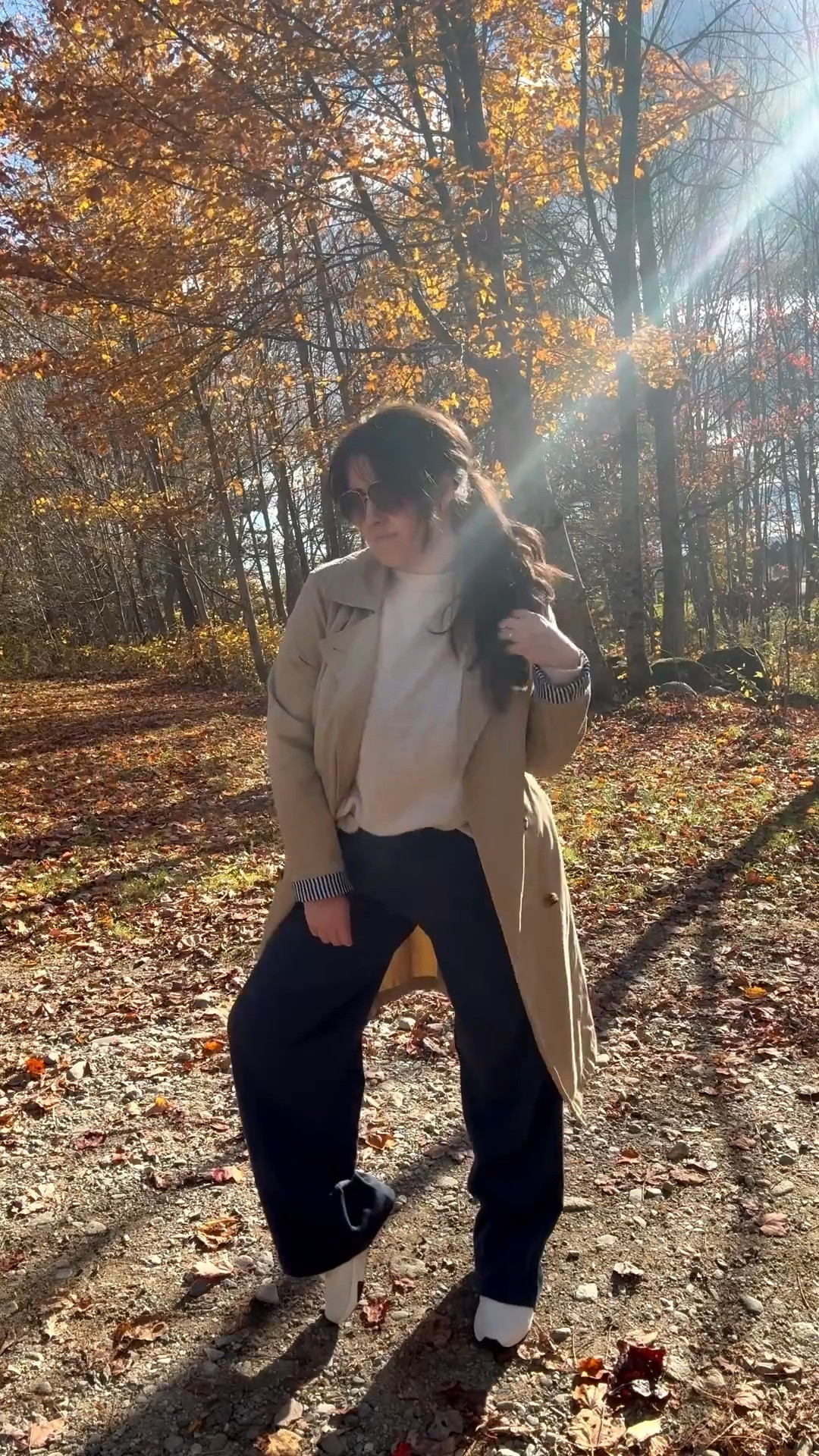 Wide leg sweatpants
Cozy fall outfit
Easy mom outfit
Oversized sweater 
Trench coat
Travel outfit
Sahm outfit

#LTKSeasonal #LTKStyleTip #LTKFindsUnder100