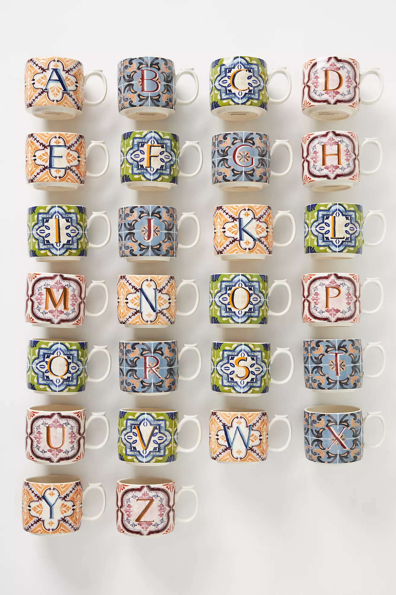 Mezze Monogram Mug | Anthropologie (US)