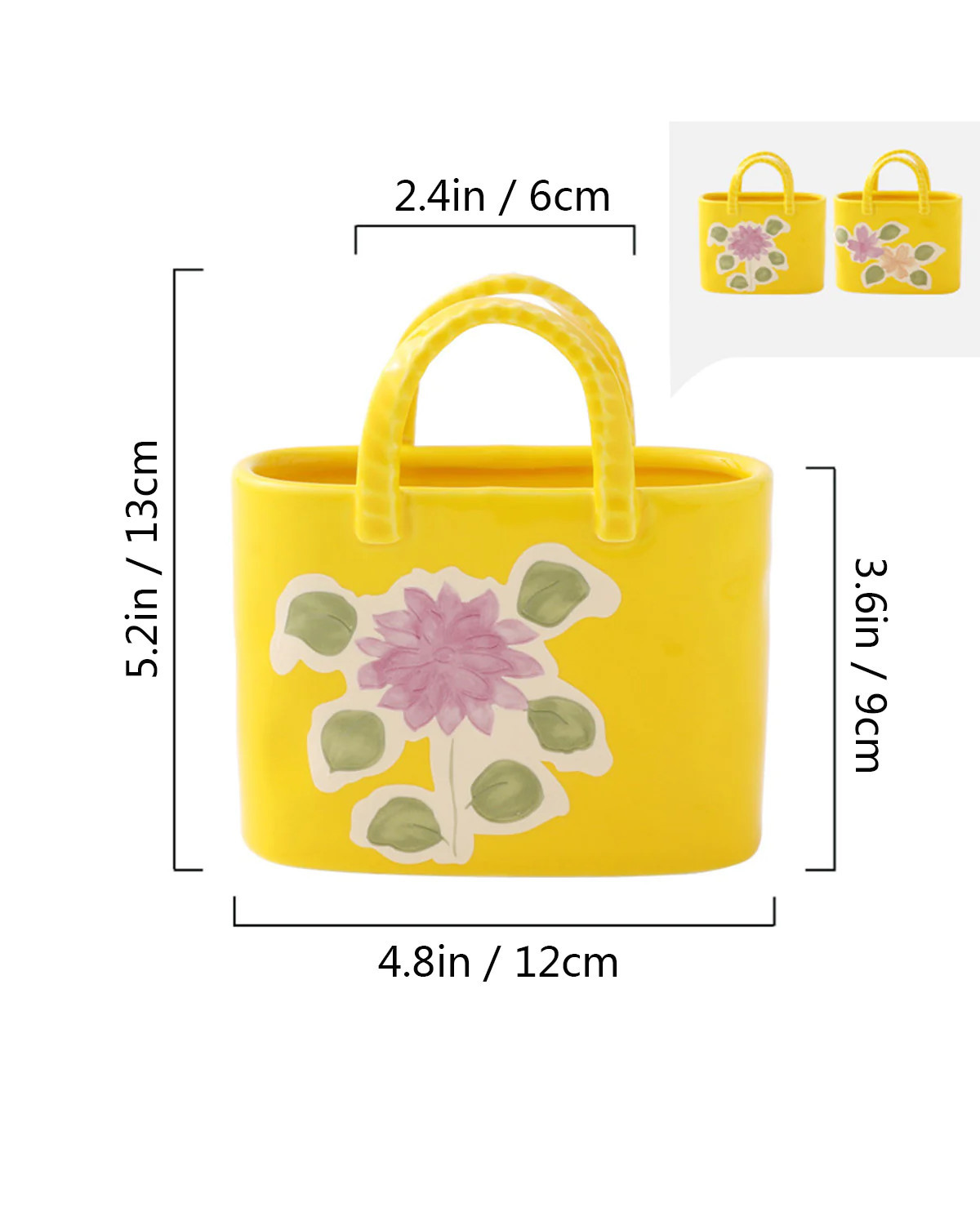 Ceramic Bag Flower Vase | Fodory