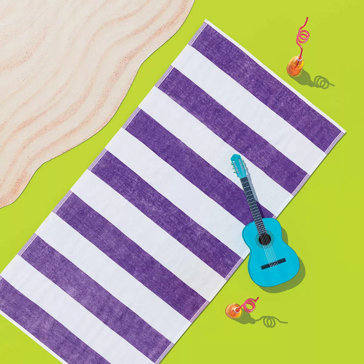 Striped Beach Towel - Sun Squad™ | Target