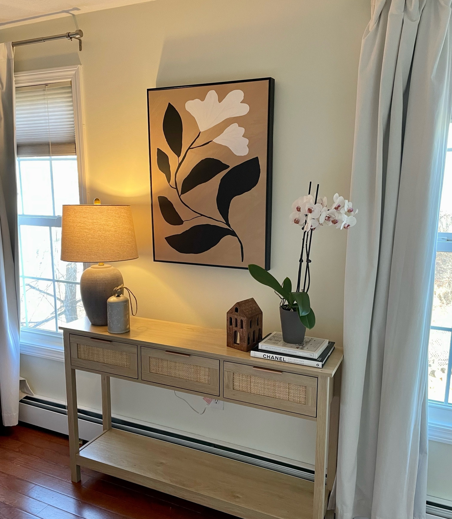 This bedroom decor had changed the energy of our room 🤍 #bedroomdecor #organicdecor #naturaldecor #bedroom 

#LTKsalealert #LTKHoliday #LTKhome