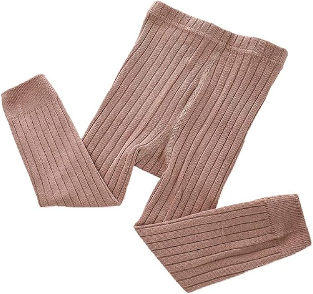 EachWell Toddler Baby Kids Girls Cotton Knit Footless Tight Leggings Bottom Pants | Amazon (US)