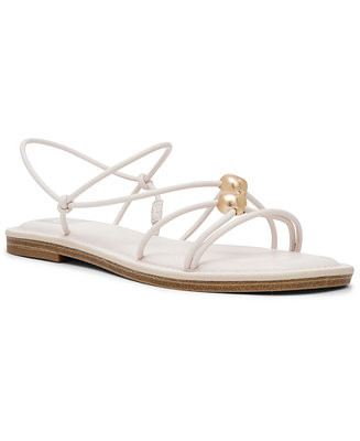 Women's Jaide Strapped Dome Studded Flat Sandals | Macy's