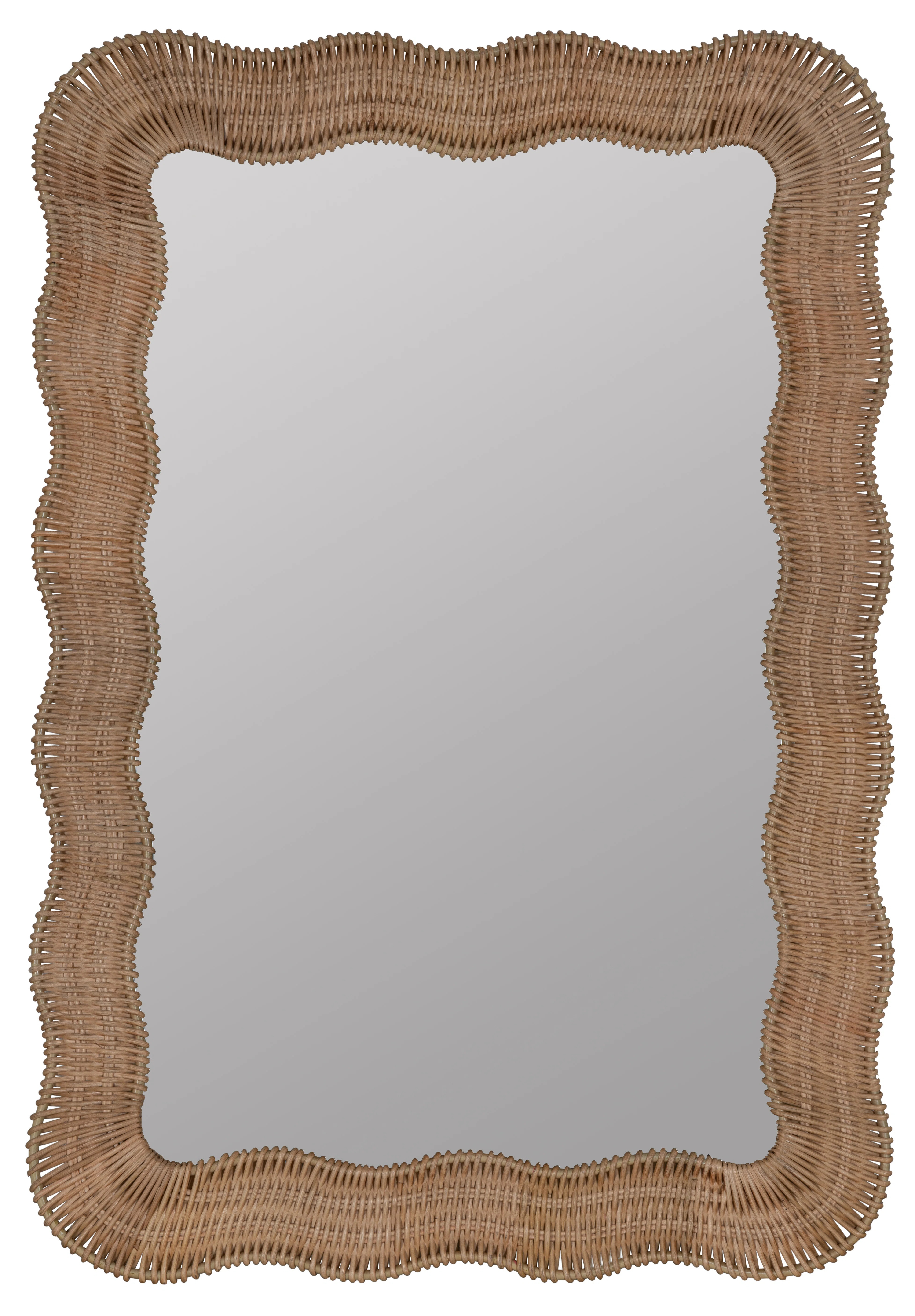 Erin Gates by Cooper Classics Erin Gates by Cooper Classic Scalloped Linden Accent Mirror & Revie... | Wayfair North America