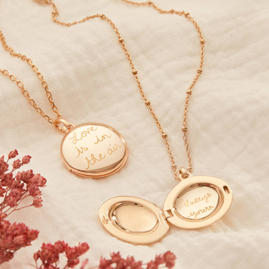 Personalised Locket Necklace | Not On The High Street