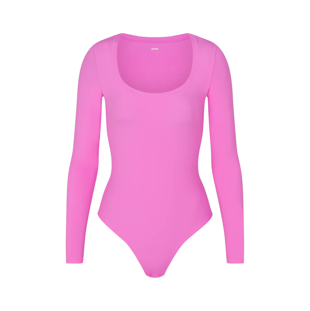 LONG SLEEVE SCOOP BODYSUIT | SKIMS (US)