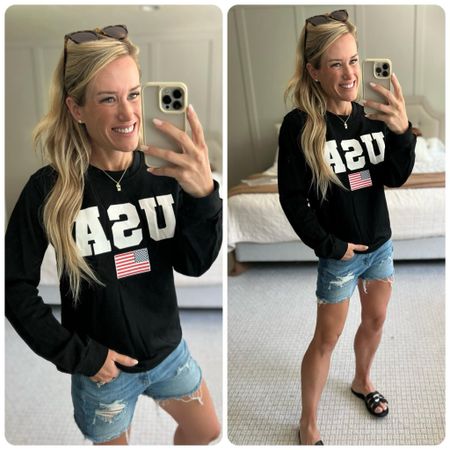 USA sweatshirt 

Amazon finds  summer outfit  4th of July outfit  summer style 

#LTKStyleTip #LTKSeasonal #LTKFindsUnder50