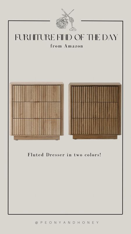 Furniture find of the day from Amazon: these fluted dressers / chests are so stylish and under $300 #furniture #dresser #chest #fluted #homedecor #bedroomdecor #bedroomfurniture #accentfurniture #amazonfinds #amazon 

#LTKFind #LTKhome