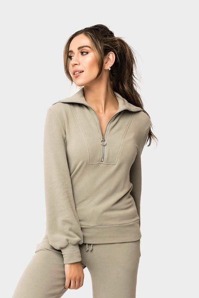 Luxe Lounge Half Zip Pullover | Gibson