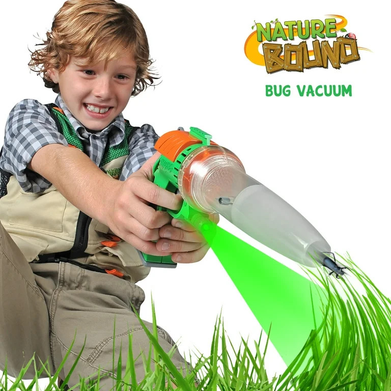 Toy Bug Vacuum by Nature Bound, Eco-Friendly for Indoor and Outdoor Use, Plastic, For Child Ages ... | Walmart (US)