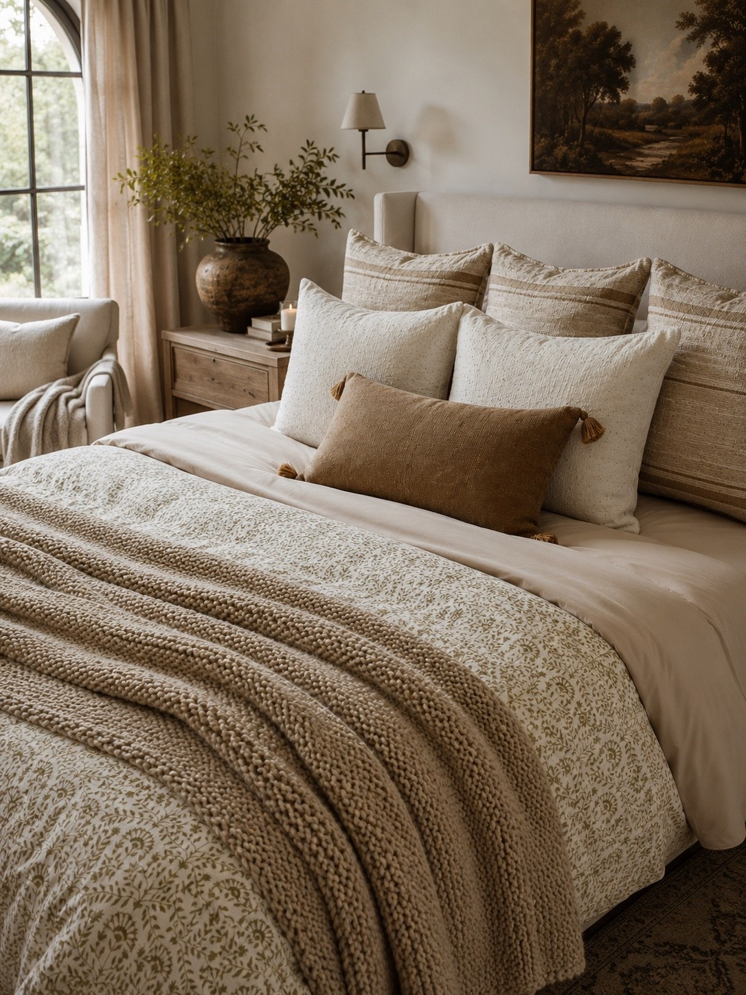 Target Bedding: Cozy Neutral Bedroom Refresh 🤍

This bedding look is proof that a few simple layers can completely transform a bedroom. The soft printed bedding, textured knit throw, and warm neutral pillow combination create a cozy, designer-inspired retreat that feels both elevated and inviting. If you’ve been looking to refresh your space, Target’s bedding sale is the perfect excuse.

Follow @farmtotablecreations on Instagram for more cozy home finds and trending decor.

From the layered pillows to the warm earth-tone accents, every detail brings comfort and timeless style to the room. These Target finds make it easy to achieve that relaxed, high-end bedroom look without the designer price tag.

#LTKHome #TargetStyle #TargetFinds #TargetHome #BeddingSale #BedroomDecor #CozyBedroom #NeutralDecor #HomeRefresh #BedroomInspo #DesignerInspired #CozyHome #TargetDeals #HomeDecorFinds #LTKSaleAlert

#LTKSaleAlert #LTKHome