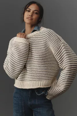 MOTHER The Bell Sleeve Jumper Sweater | Anthropologie (US)