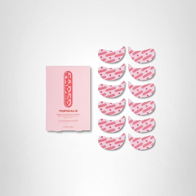 Topicals Faded Brightening Under Eye Masks | Patches to Depuff, Hydrate, Brighten and Cool | Redu... | Amazon (US)
