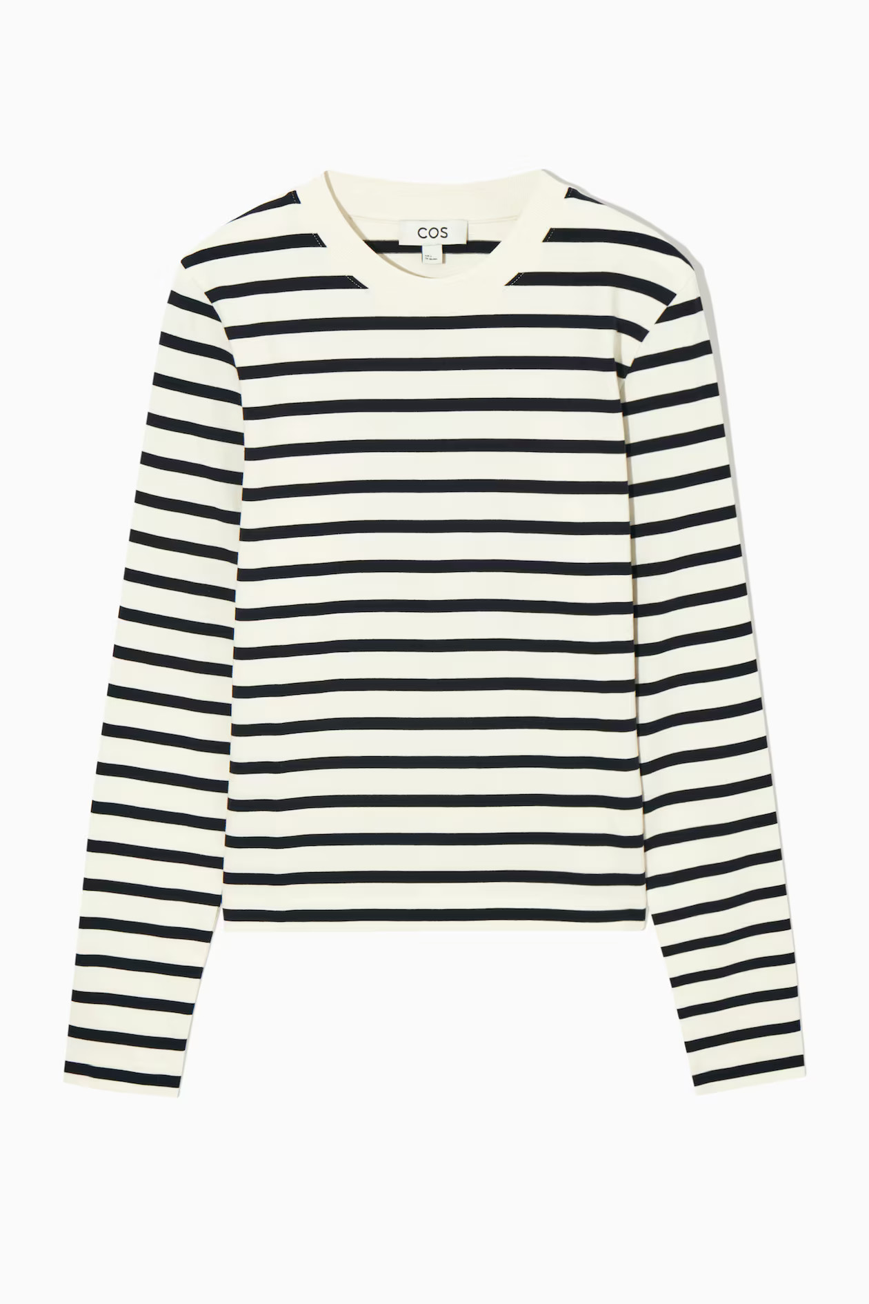 GEWICHTIGES LANGARMSHIRT MIT NORMALER PASSFORM - NAVYBLAU - Ladies | H&M AT | H&M (DE, AT, CH, NL, FI)