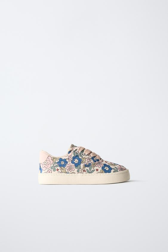 FLORAL SNEAKERS | Zara US