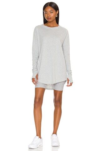 Free People Arden Tee in Heather Grey from Revolve.com | Revolve Clothing (Global)
