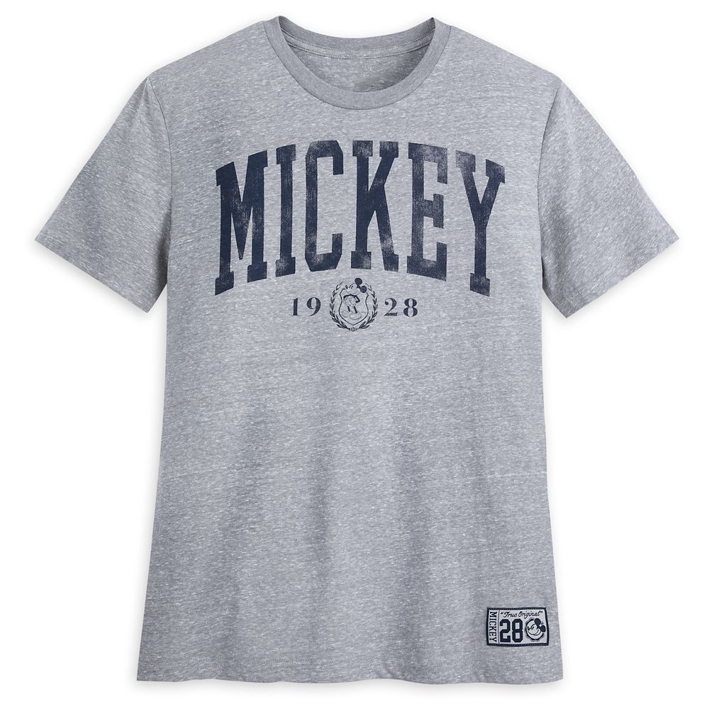 Mickey Mouse College T-Shirt for Adults | Disney Store