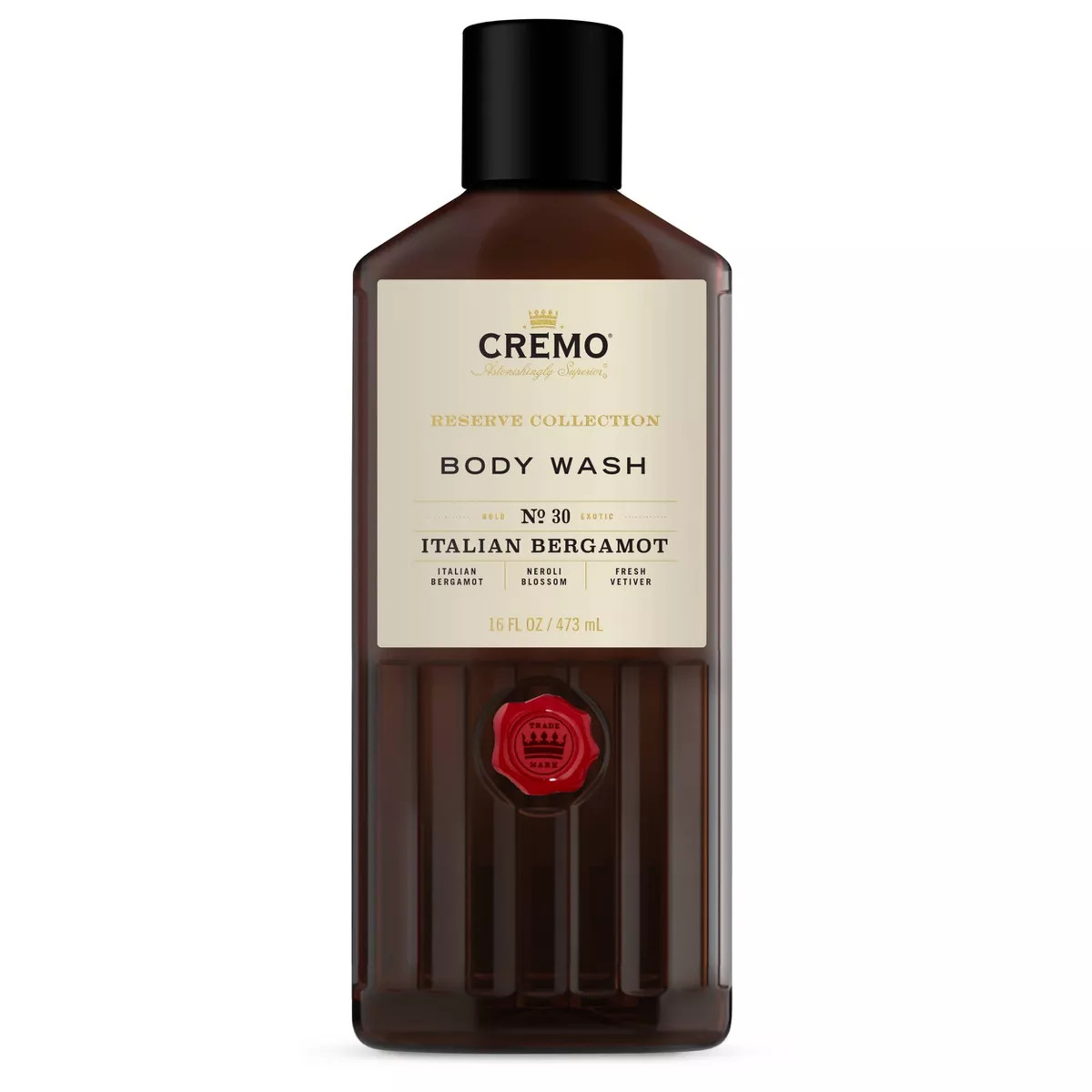 Cremo Men's Body Wash - Italian Bergamot - Musk & Citrus Scent - 16 fl oz | Target