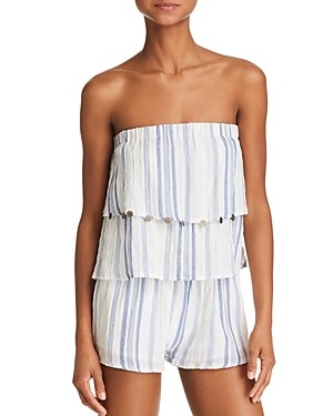 Surf Gypsy Bali Stripe Romper Swim Cover-Up | Bloomingdale's (US)