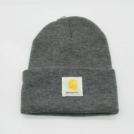 Carhartt Unisex Acrylic Watch Hat Beanie Winter Knit Cap Dark Gray | Walmart (US)