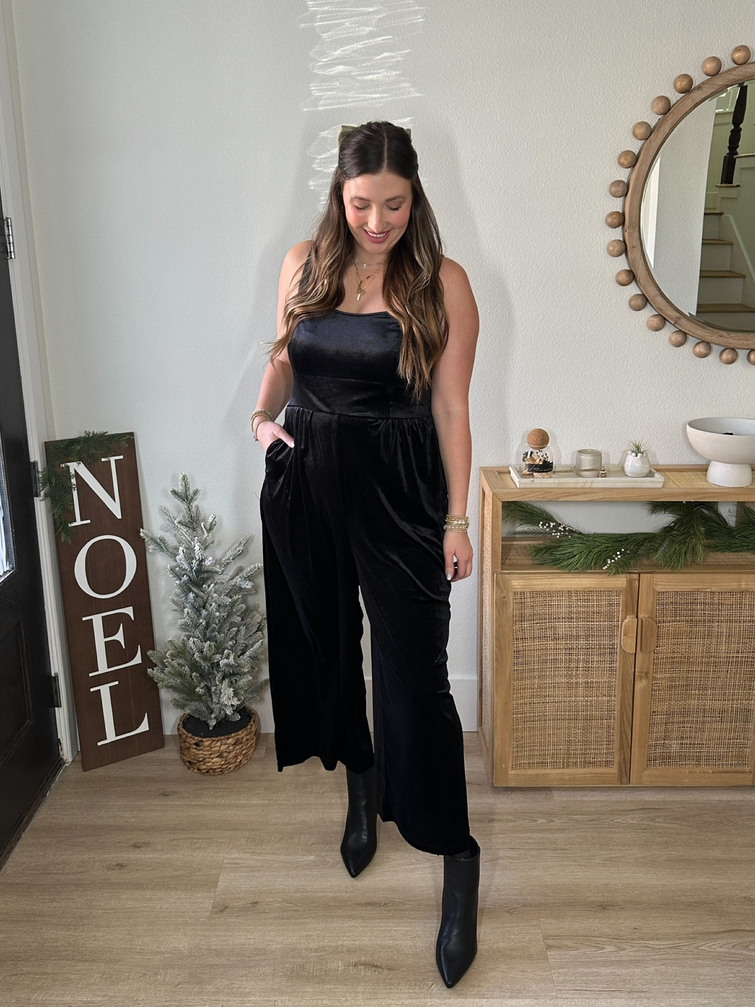 Old navy on sale! I love how you can dress this jumpsuit up! 

#LTKHoliday #LTKsalealert #LTKCyberWeek