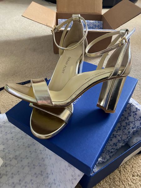 Sarah Flint Perfect Block Sandal 90 in Gold Nappa | use code SARAHFLINT-BASHEREE for $50 off your first Sarah Flint shoe purchase! Your feet will thank you! 👣

#LTKstyletip #LTKshoecrush