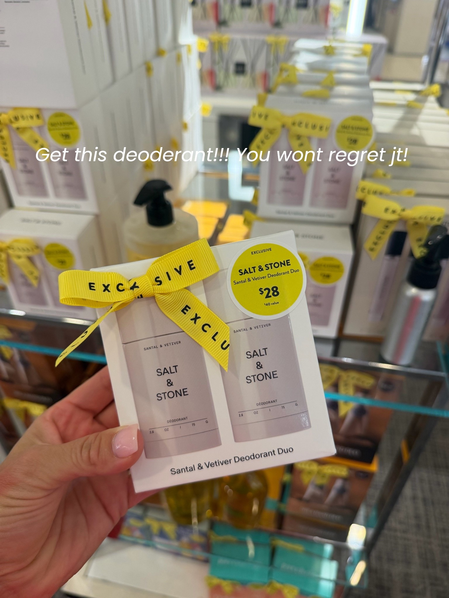 Smells like absolute heaven and lasts all day! Such a good deal too. It’s in the cleaner side of deodorants as well!!

#LTKSaleAlert #LTKActive #LTKselfcare