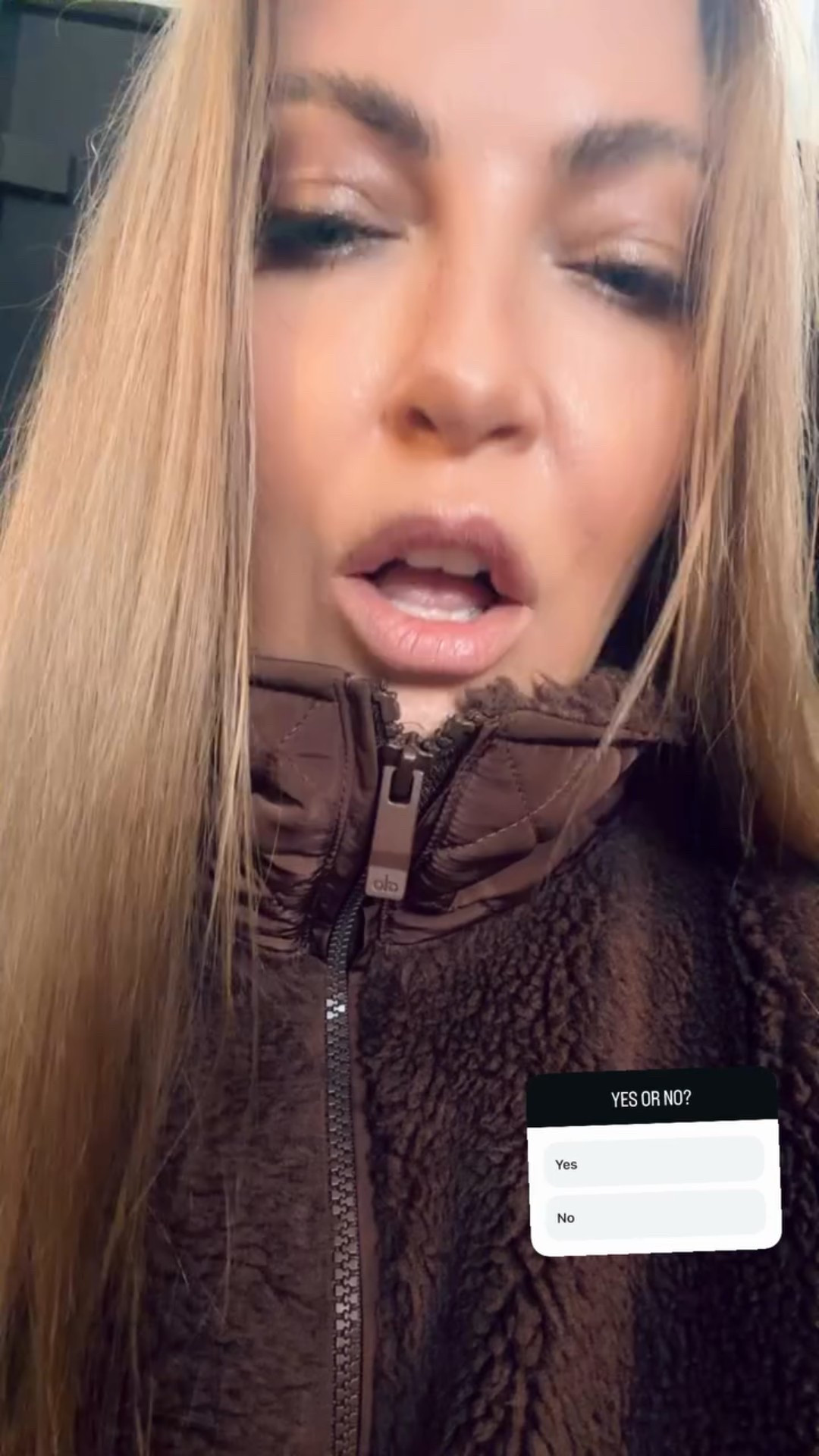 Put on makeup and then buy a teddy bear jacket from aloe

#LTKgiftguide #LTKcanada #LTKdatenight