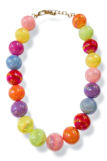 Well Played Multi Color Beaded Necklace | The Willow Tree