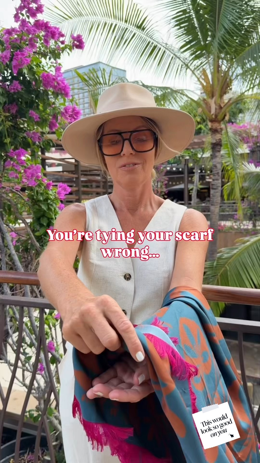 Looking for an easy scarf tutorial that instantly elevates your outfit? This chic scarf styling trick is simple, quick, and perfect for everyday wear. Learn how to tie a scarf effortlessly for a polished, fashion-forward look in seconds. This easy scarf hack works with silk scarves, square scarves, and lightweight scarves, and is perfect for minimalist outfits, capsule wardrobes, and classic style lovers. Save this scarf styling idea for fall outfits, winter layering, travel looks, or anytime you want an effortless chic vibe.

#LTKTall #LTKWorkwear #LTKSeasonal