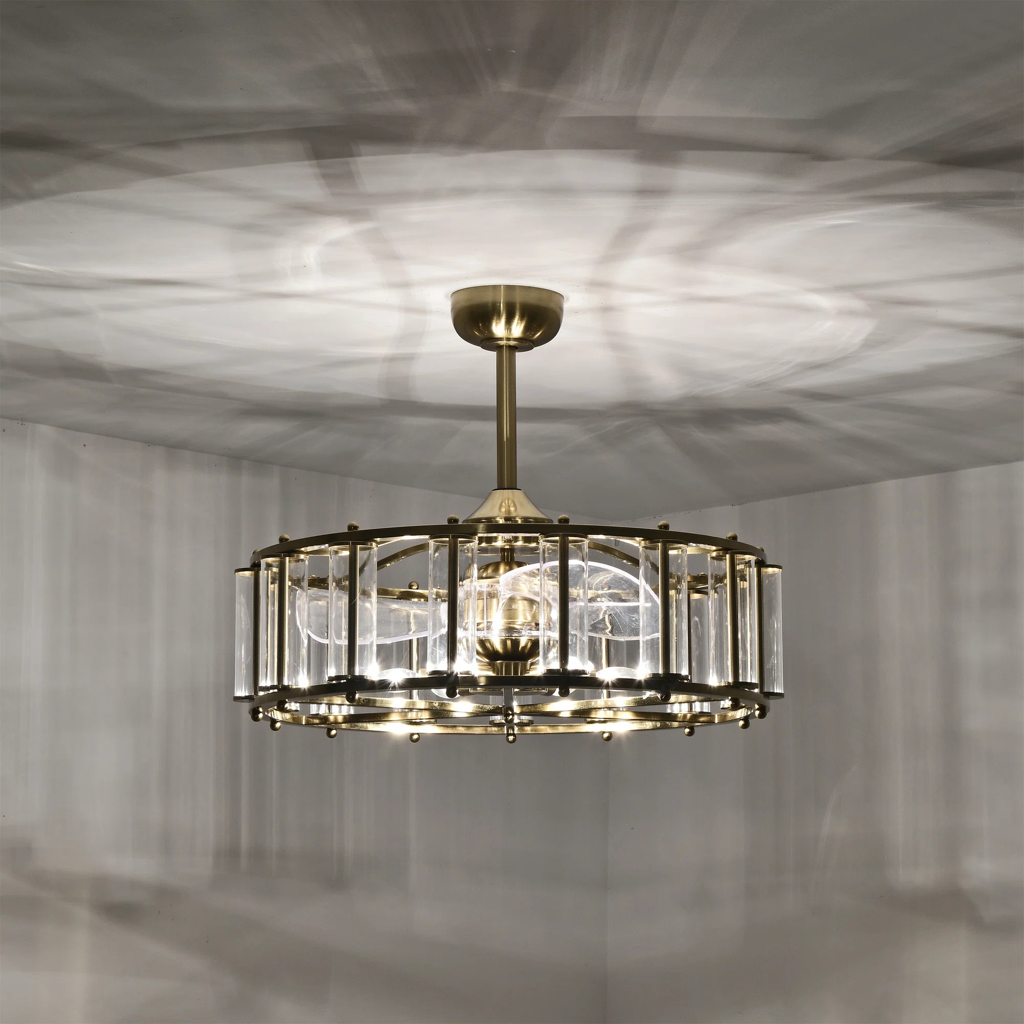 Emmasue 12.99'' Ceiling Fan with Light Kit | Wayfair North America