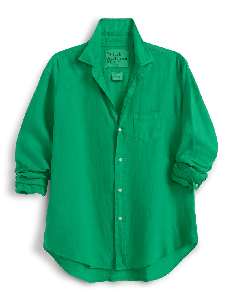 EILEEN Kelly Green, Washed Linen | Frank & Eileen