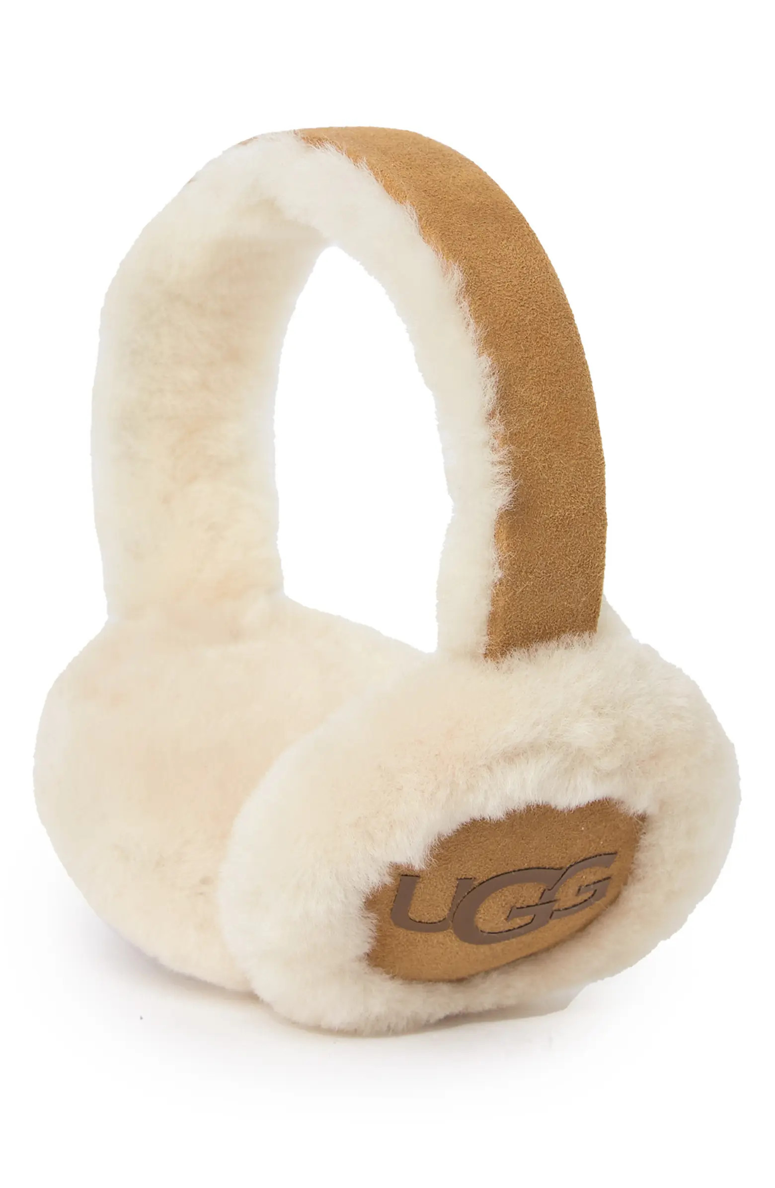 UGG Classic Non Tech Genuine Shearling Earmuff | Nordstrom Rack
