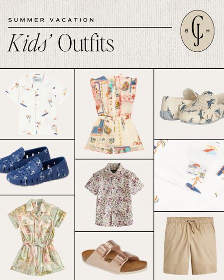Easy pieces to use for coordinating vacation outfits. #vacation #beachvacation #kids

#LTKKids #LTKSeasonal