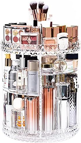 DreamGenius Makeup Organizer, 360 Degree Rotating Cosmetic Storage Organizer, 7-Layer Adjustable ... | Amazon (US)