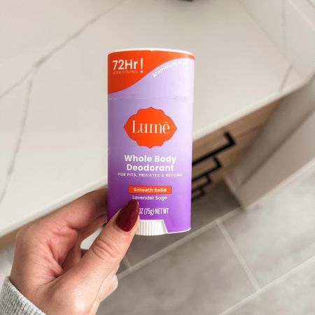 My favorite deodorant! Smells amazing and lasts all day!

Lume deodorant, natural deodorant, summer beauty essential, summer beauty must have

#LTKActive #LTKFitness