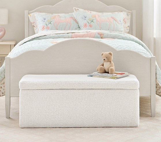 End-of-Bed Storage Bench (43") | Pottery Barn Kids